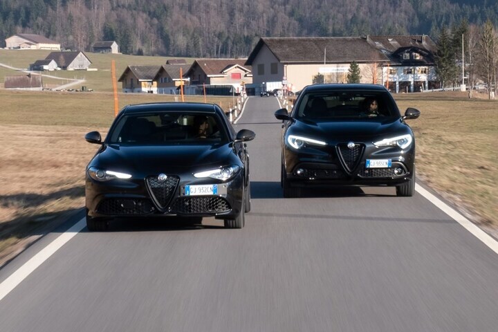 Alfa Romeo Stelvio en Giulia Estrema