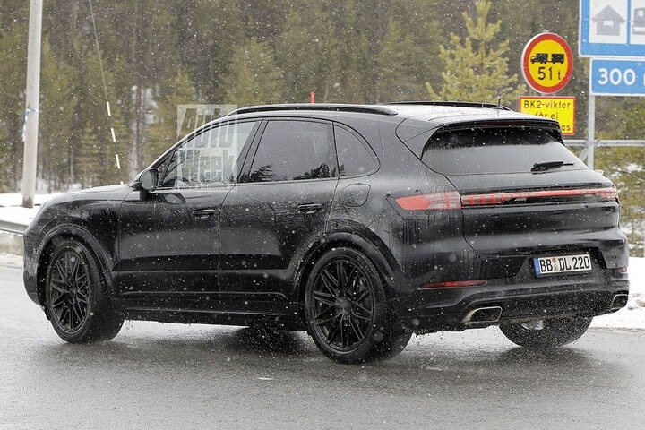 Spyshots Porsche Cayenne