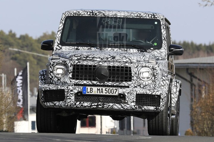 Mercedes-AMG G63 spyshots