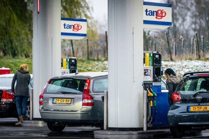 Tankstation accijnsverlaging 1 april 2022 (ANP)
