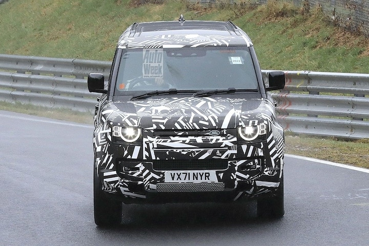 Spyshots Land Rover Defender 130