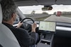 Tesla Model 3 op de Autobahn