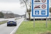 Tesla Model 3 op de Autobahn