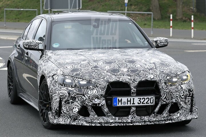 BMW M3 'CSL' Spyshots