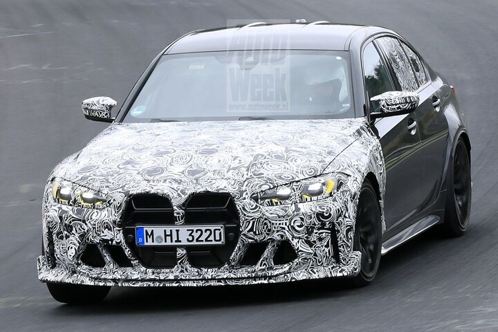 BMW M3 'CSL' Spyshots