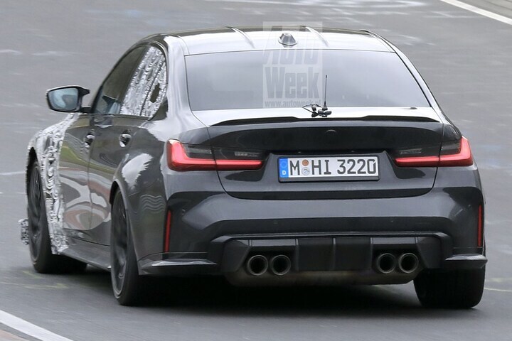 BMW M3 'CSL' Spyshots