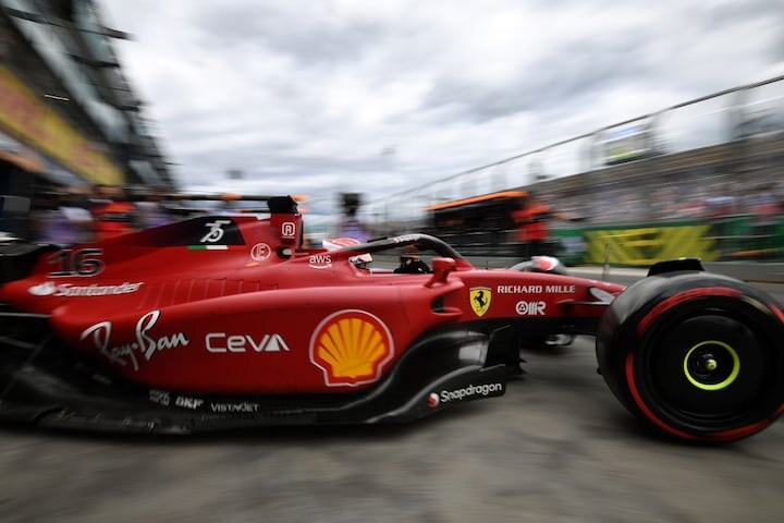 Leclerc Ferrari Formule 1 ANP