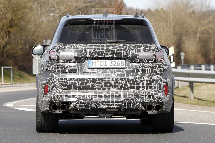 BMW X5 M spyshots