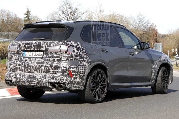 BMW X5 M spyshots