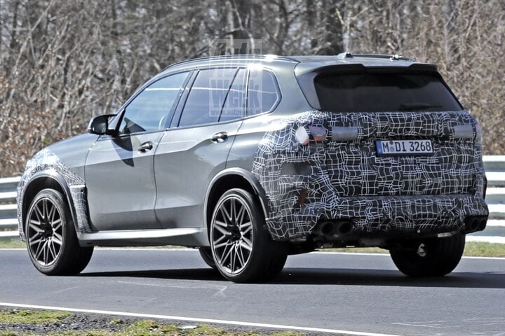 BMW X5 M spyshots