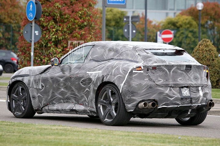 Spyshots Ferrari Purosangue