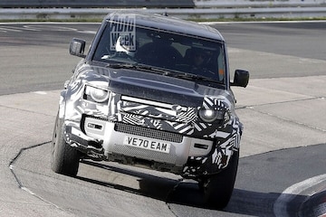 Spyshots Land Rover Defender