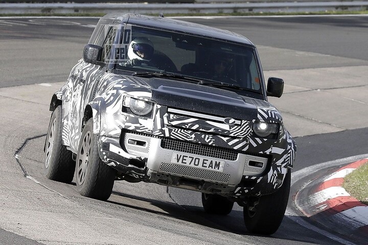 Spyshots Land Rover Defender