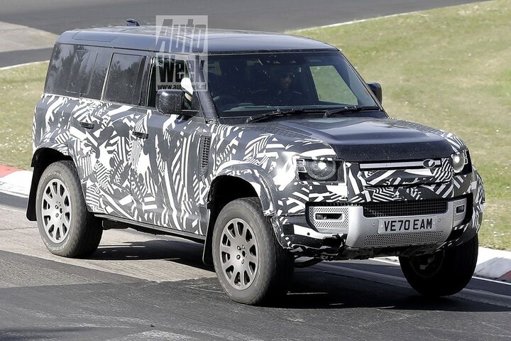 Spyshots Land Rover Defender