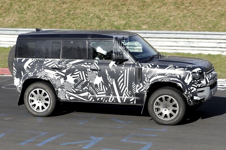 Spyshots Land Rover Defender