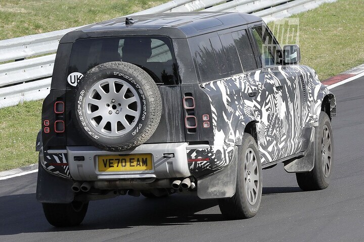 Spyshots Land Rover Defender