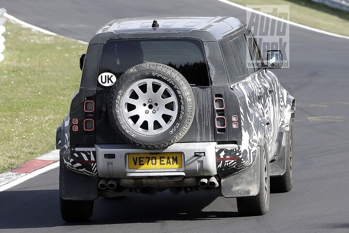 Spyshots Land Rover Defender