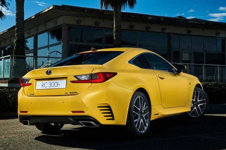 Lexus RC facelift friday