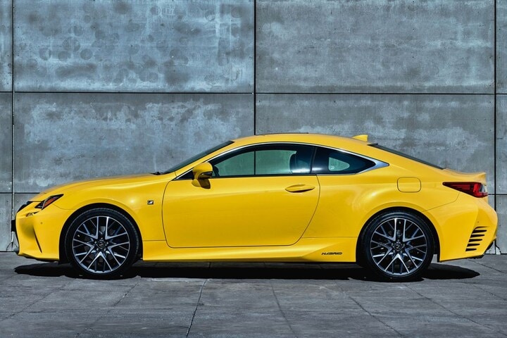 Lexus RC facelift friday