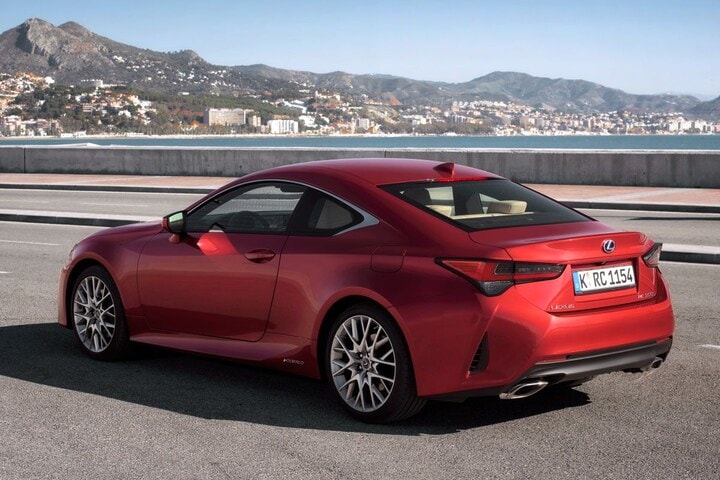 Lexus RC facelift friday