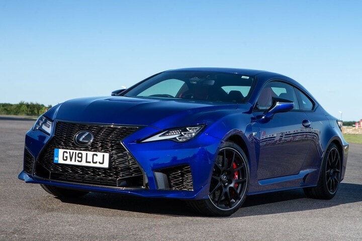 Lexus RC facelift friday