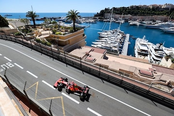 Leclerc in Monaco Foto ANp, Valery Hache