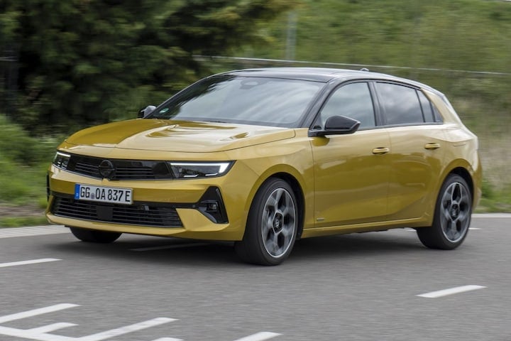 Achteruitkijkspiegel - Opel Astra