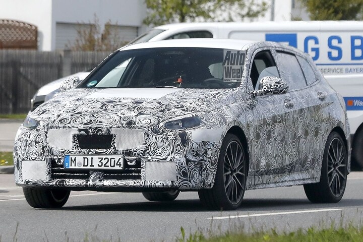 BMW 1-serie spyshots
