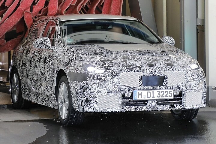 BMW 1-serie spyshots