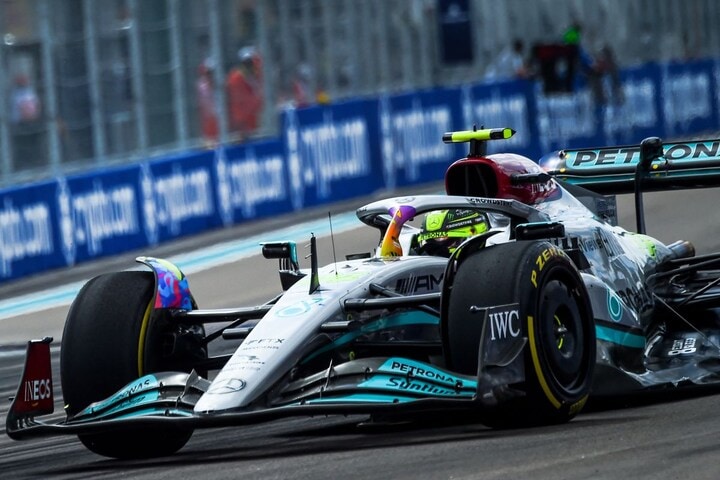 Lewis Hamilton Mercedes Miami F1 (ANP)