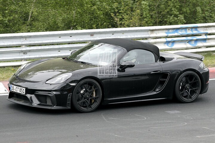 Spyshots Porsche 718 Spyder RS