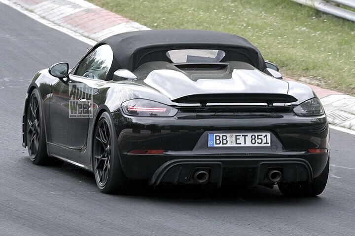 Spyshots Porsche 718 Spyder RS
