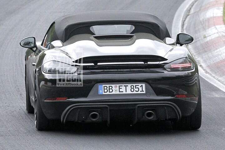 Spyshots Porsche 718 Spyder RS