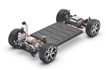 VW ID.Krozz concept auto accu platform