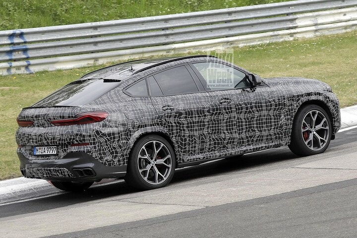Spyshots BMW X6 facelift