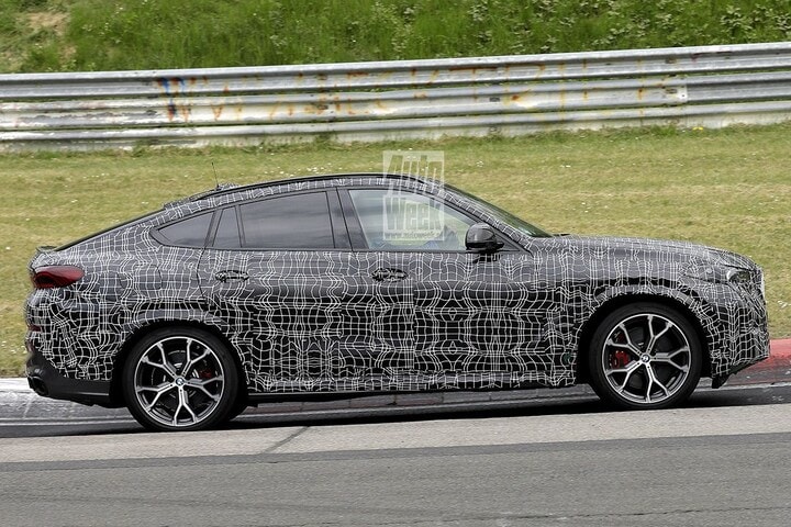 Spyshots BMW X6 facelift
