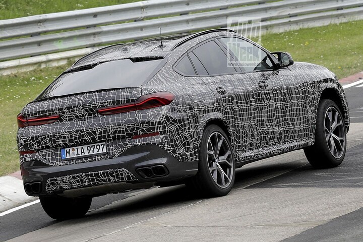 Spyshots BMW X6 facelift