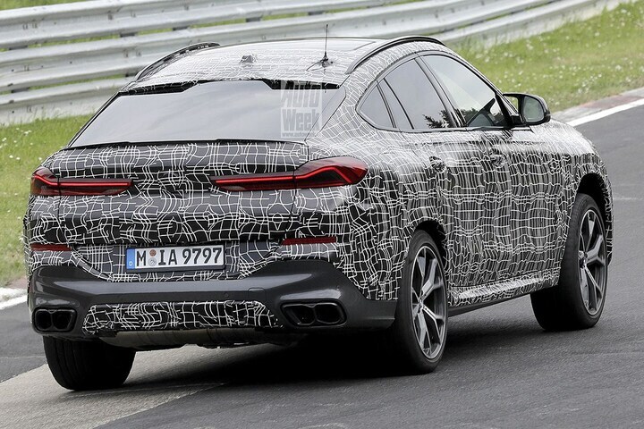 Spyshots BMW X6 facelift