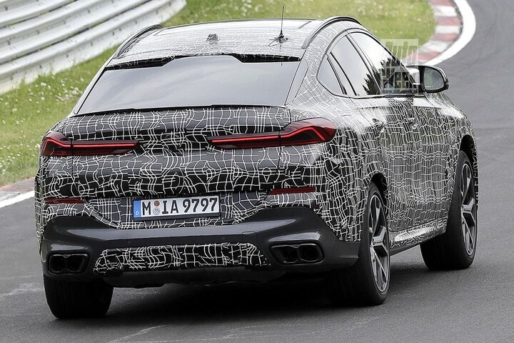 Spyshots BMW X6 facelift