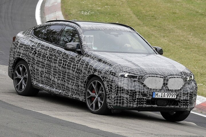 Spyshots BMW X6 facelift