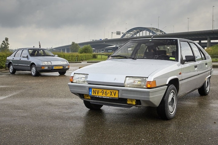 Citroën BX en Ford Sierra
