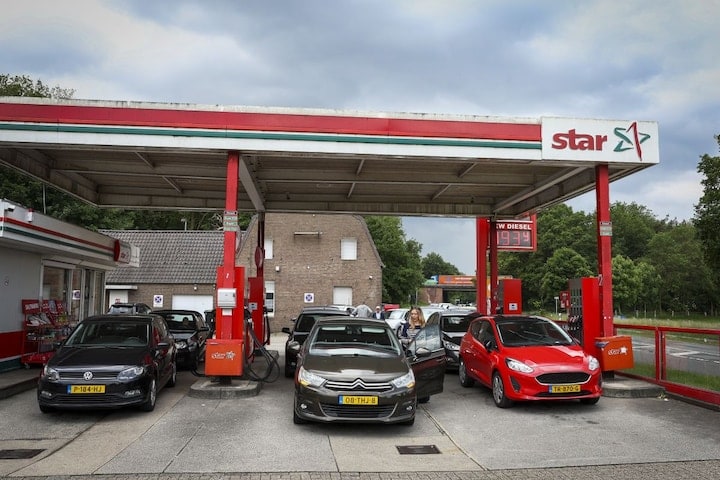 Benzine tanken Duitsland