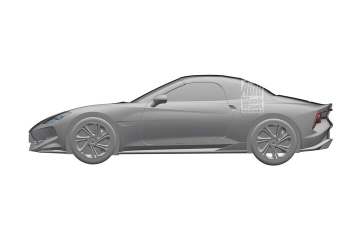 MG Cyberster patent