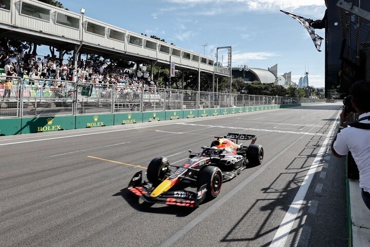 Max Verstappen Red Bull F1 GP Azerbeidzjan (ANP)