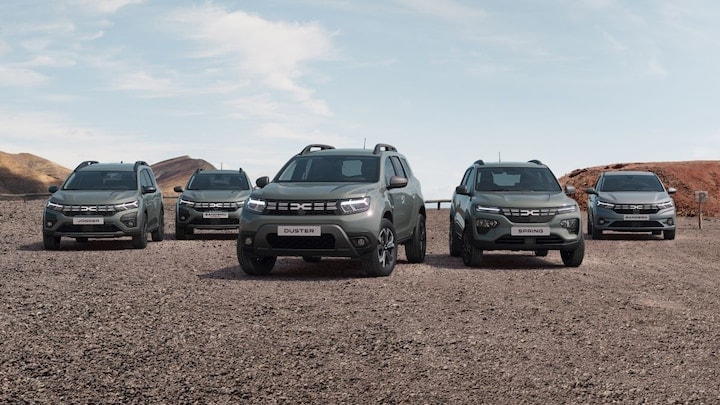 Dacia Spring, Sandero, Duster en Jogger