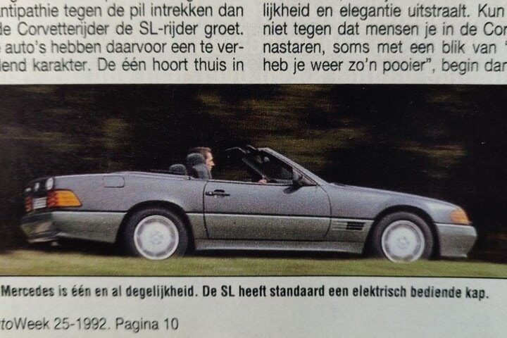 SL en Corvette Oude Doos