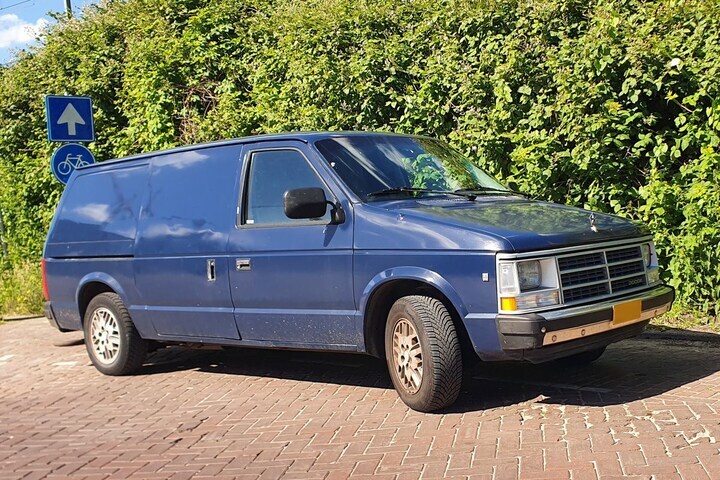 In het Wild Dodge Ram Van Citroën BX Leader
