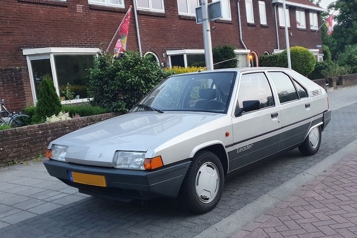 In het Wild Dodge Ram Van Citroën BX Leader