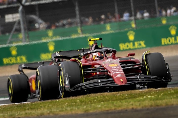 Sainz Ferrari Silverstone ANP