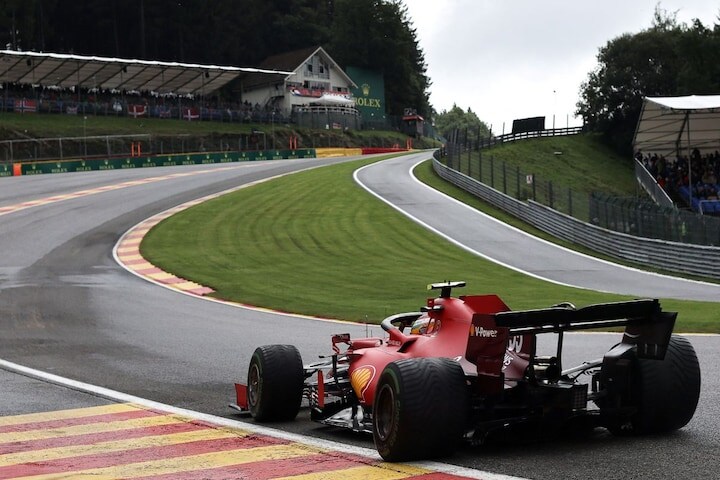 Ferrari F1 GP België Spa (ANP)